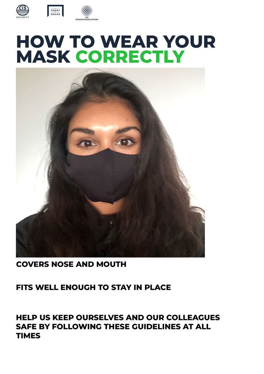 #HappyMonday 

A little reminder to make wearing a mask a normal part of being around other people. The appropriate use, storage and cleaning or disposal of masks are essential to make them as effective as possible.
 
#masks #WearAMask