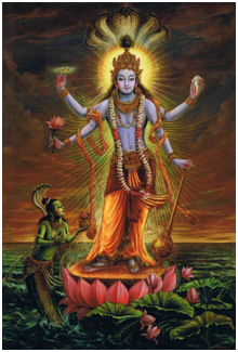 Ultimately all of them including Lord Shiva went to Lord Vishnu and sought his help.Lord Vishnu assured them by saying ---