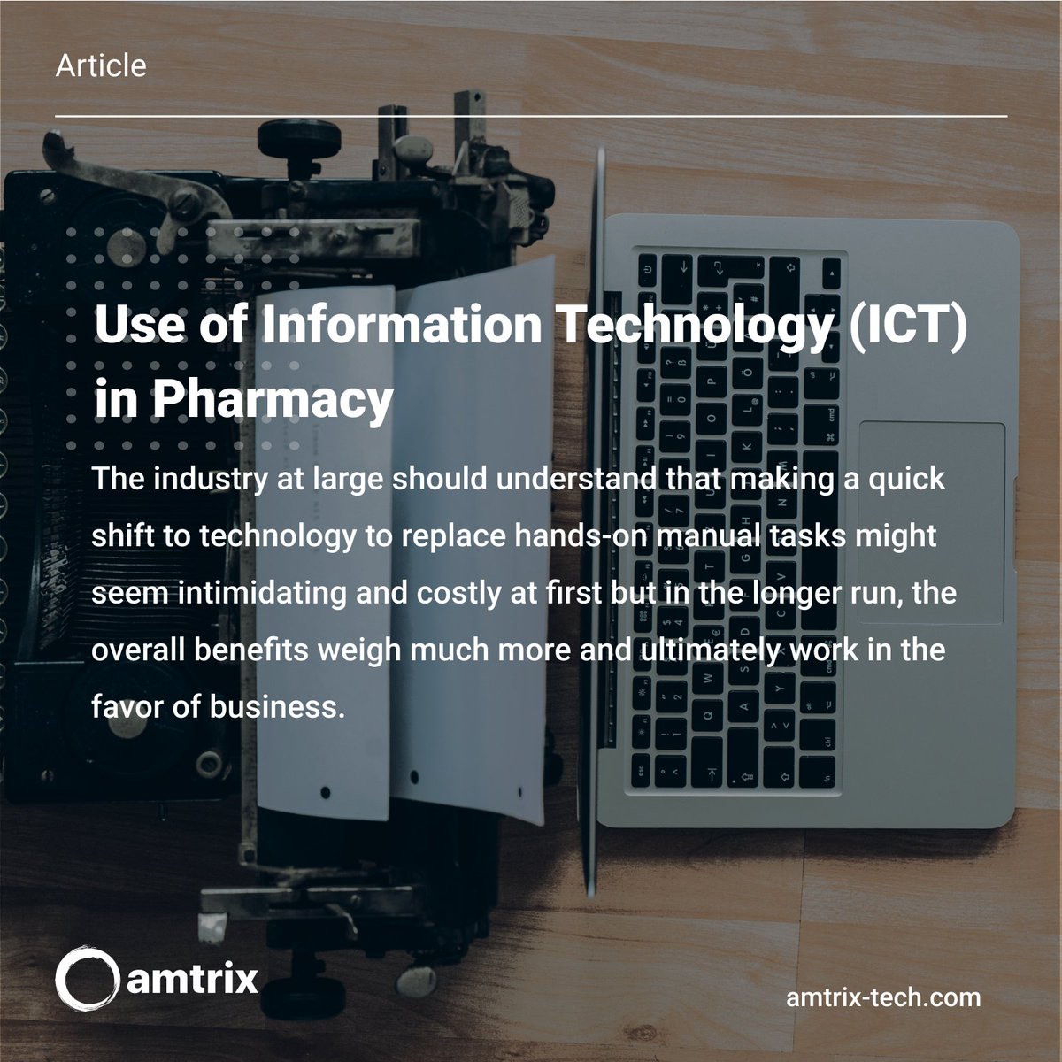 amtrixtech's tweet image. Mostly because of the cost, training and the regulatory constraints associated with health and pharmacy industry.
If you haven&apos;t already:  bit.ly/3ak330d
#amtrixtech #hitnepal
#techinpharma #techinhealth
#pharmedica #pharmedicanepal