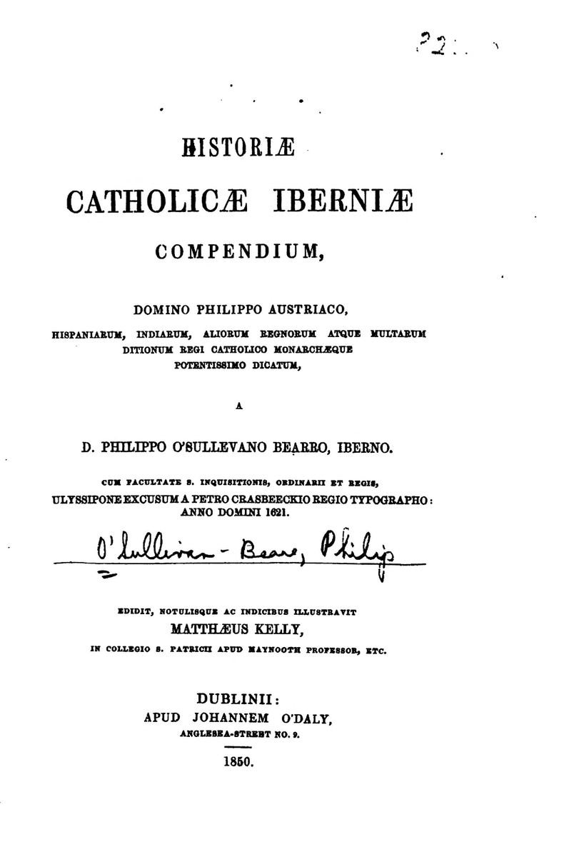 As with just about everything in EM Ire, details are disputed. There are several reports, some claiming to be eye witness, some are very hostile, whilst some are literally hagiographical. Barnaby Rich is a noted critic, and Philip O'Sullivan Beare is sympathetic.