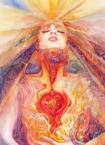 Su nombre viene del protocelta Brigantia "la exaltada", y de la raíz protoindoeuropea de "alto", al igual que la palabra inglesa "brillante". Se la representa con una cabellera roja como los rayos del sol.