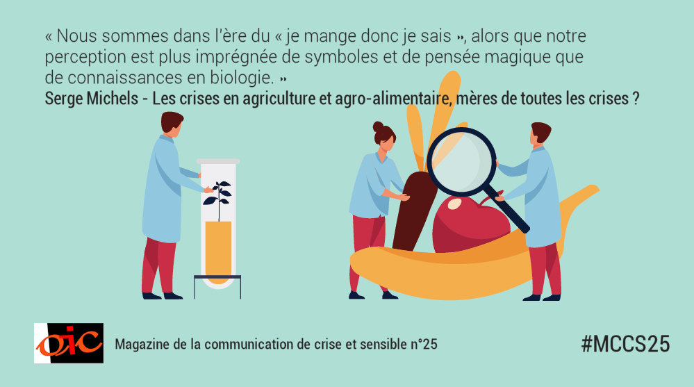 ActuOIC's tweet photo. #MCCS25🌱 Dans son article "Les crises en agriculture et agro-alimentaire, mères de toutes les crises ?" @SergeMICHELS dresse un bilan très complet des risques, perceptions et crises #agroalimentaires ➡️https://t.co/J64dRcoPgc https://t.co/jvd1sbc8CP