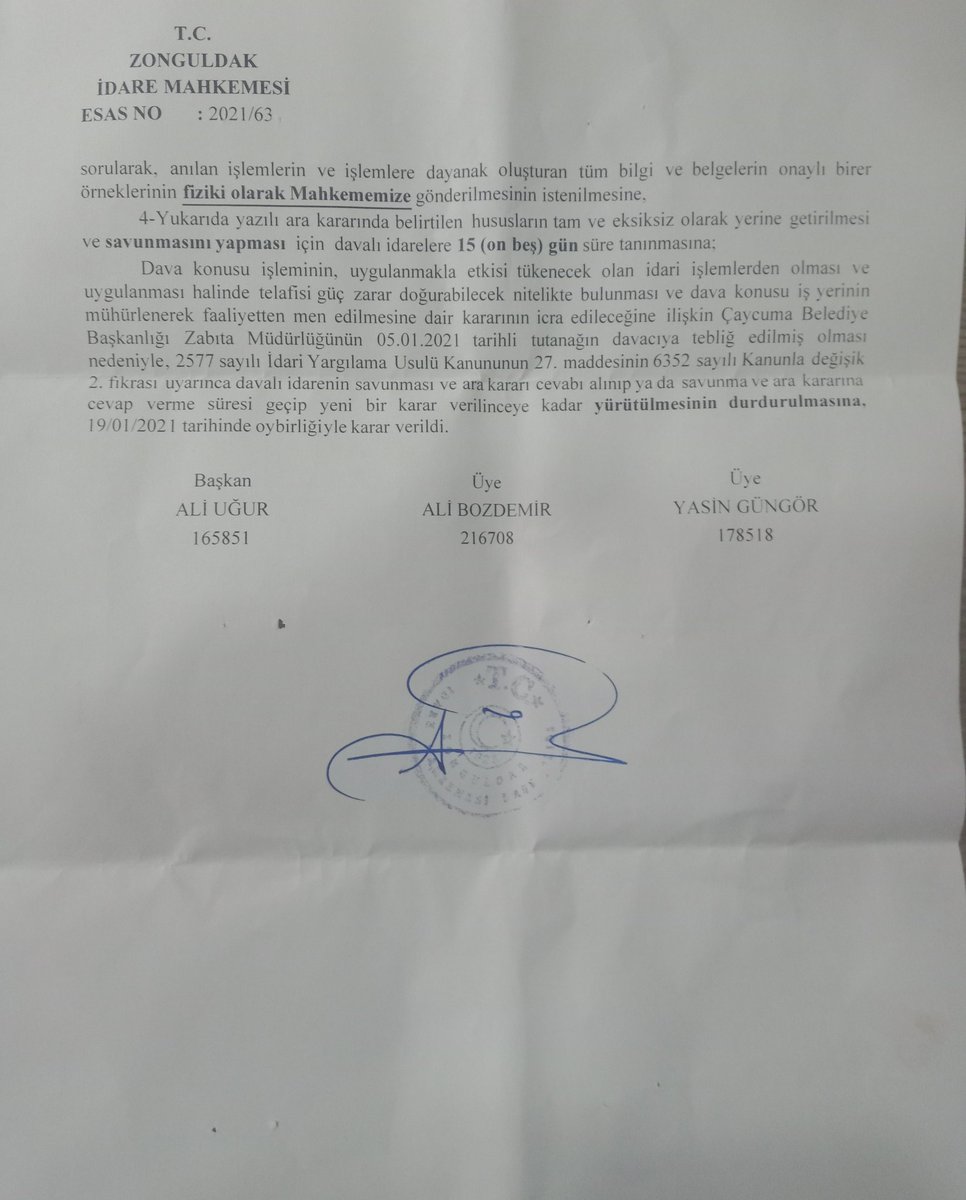 Erkan Cinbir (@erkancinbir) on Twitter photo TÜRK MİLLETİ ADİNA.Caycuma kaymakamliginin yasaları hiçe sayarak dikta ile uyguladığı kapatma kararına idare mahkemesi yürütmeyi durdurma kararı verdi. <a href="/m_selim_/">سليم محمد</a> @farukkaradag88 <a href="/BusraBoffical/">sorgulayanbircan</a> <a href="/H_Ciloglu/">Hüseyin Çiloğlu</a> <a href="/senutuyi/">senutuyi</a> <a href="/tolgaozcelkk90/">🇹🇷 TOLGA ÖZÇELİK 🇹🇷</a> <a href="/abdullahciftcib/">Abdullah Çiftçi</a> @Lavinya1977 @MDemirkan19 TÜRK MİLLETİ ADİNA.Caycuma kaymakamliginin yasaları hiçe sayarak dikta ile uyguladığı kapatma kararına idare mahkemesi yürütmeyi durdurma kararı verdi. <a href="/m_selim_/">سليم محمد</a> @farukkaradag88 <a href="/BusraBoffical/">sorgulayanbircan</a> <a href="/H_Ciloglu/">Hüseyin Çiloğlu</a> <a href="/senutuyi/">senutuyi</a> <a href="/tolgaozcelkk90/">🇹🇷 TOLGA ÖZÇELİK 🇹🇷</a> <a href="/abdullahciftcib/">Abdullah Çiftçi</a> @Lavinya1977 @MDemirkan19