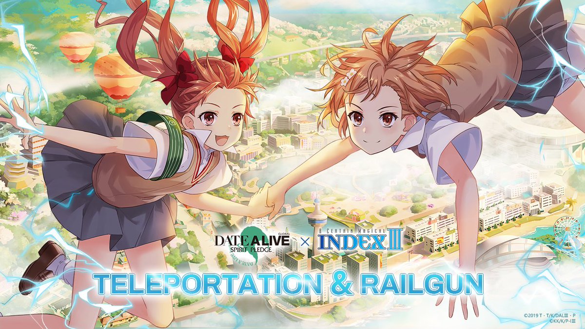 Warum sind sie in Tengu-Stadt? Was wird zwischen Espers und Geistern, Magiern und Zauberern passieren.

Macht euch bereit für eine Kollaborationsgeschichte zwischen der Welt von Ein Geweisser Magischer Index III und Date A Live: Spirit Pledge.

#DateALive #Magicalindex