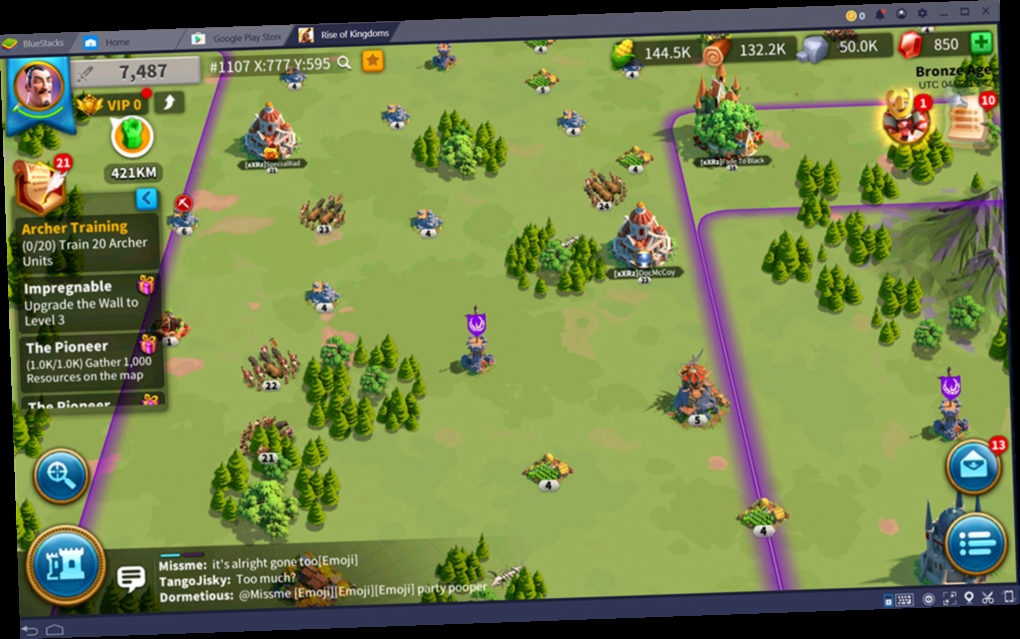 rise of kingdoms windows app download / Twitter