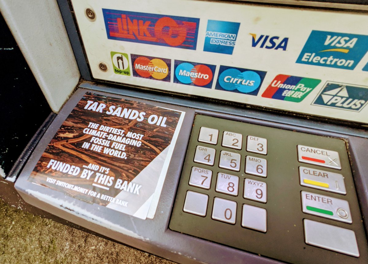 hellomarkC's tweet image. People of #Heywood deserve a better bank than #Barclays The world does NOT need MORE fossil fuel so  
END the dirty investments. #Fossilbanks must change  Join the #Fightfor1Point5 #MoneyRebellion
@money_rebellion @CClimateAction @XR_Rochdale