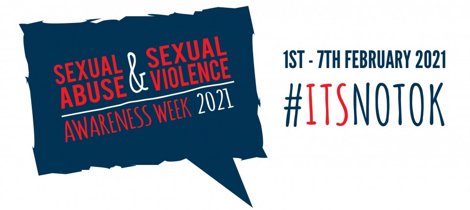 Today marks the start of Sexual Abuse and Sexual Violence Awareness Week which aims to send out a clear message that #itsnotok 

Anyone can be a victim of sexual abuse and violence so please do not sit in silence.