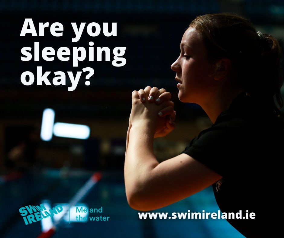swimireland's tweet photo. Just checking in with you all about sleep ๐ค Are you getting enough?
If you're feeling like you aren't, Dr Cormac Powell, Associate Head of Performance Services (Applied), has some tips โฌ๏ธ
https://t.co/RexhqfMUaf
#StayInStayWell https://t.co/eEWdwZaFUz