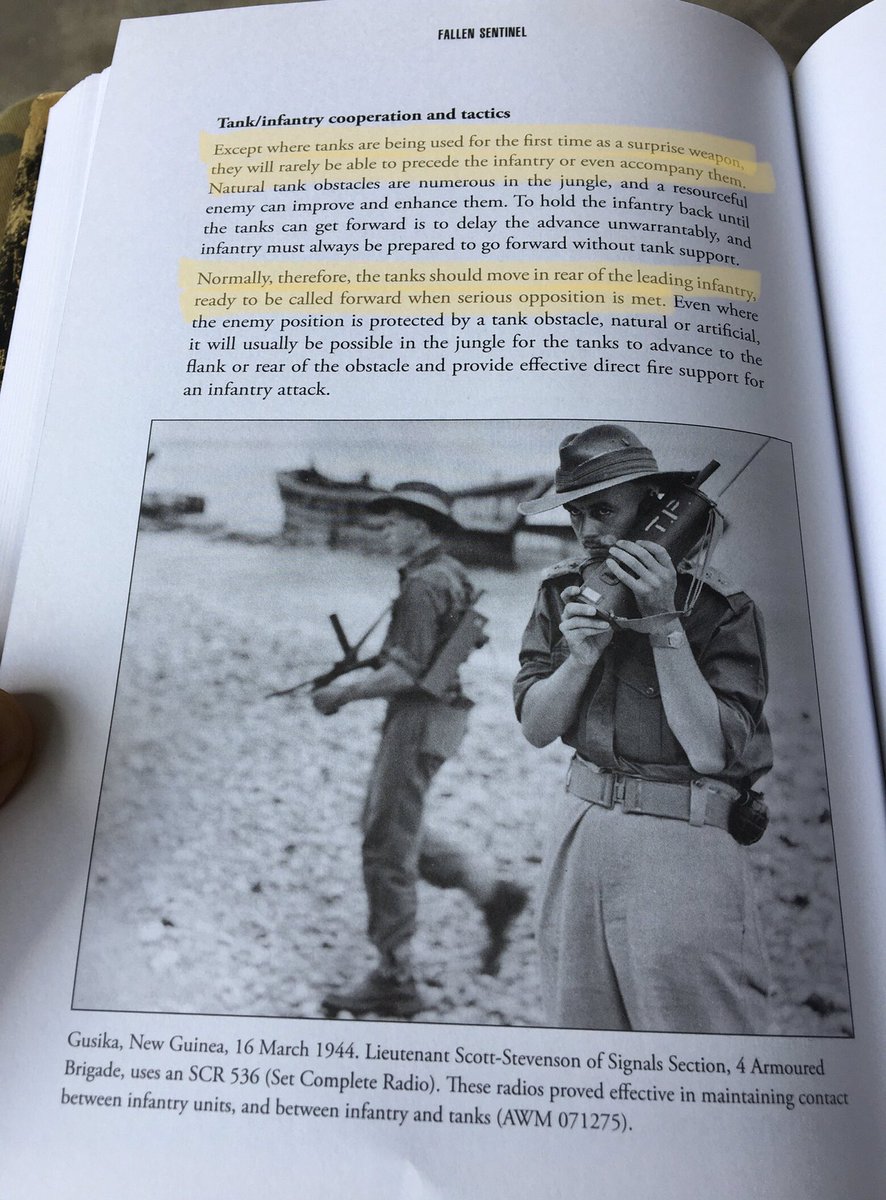 It continues with some real gems on infantry / tank cooperation and tactics, and more on engineer support ...