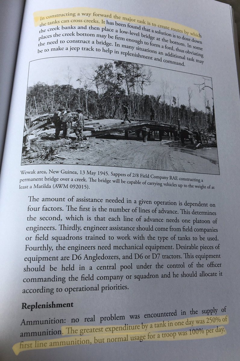 It continues with some real gems on infantry / tank cooperation and tactics, and more on engineer support ...