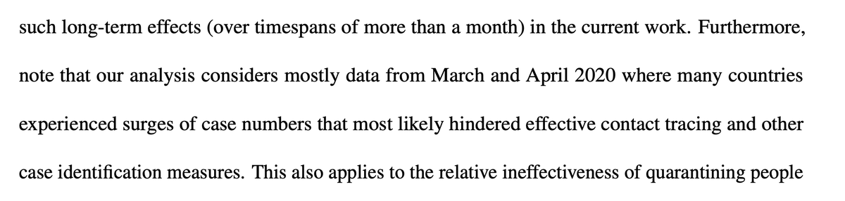 The paper primarily evaluates data from March and April 2020. The article is not particularly clear about this limitation, but the information can be found in the hefty supplementary material.3/