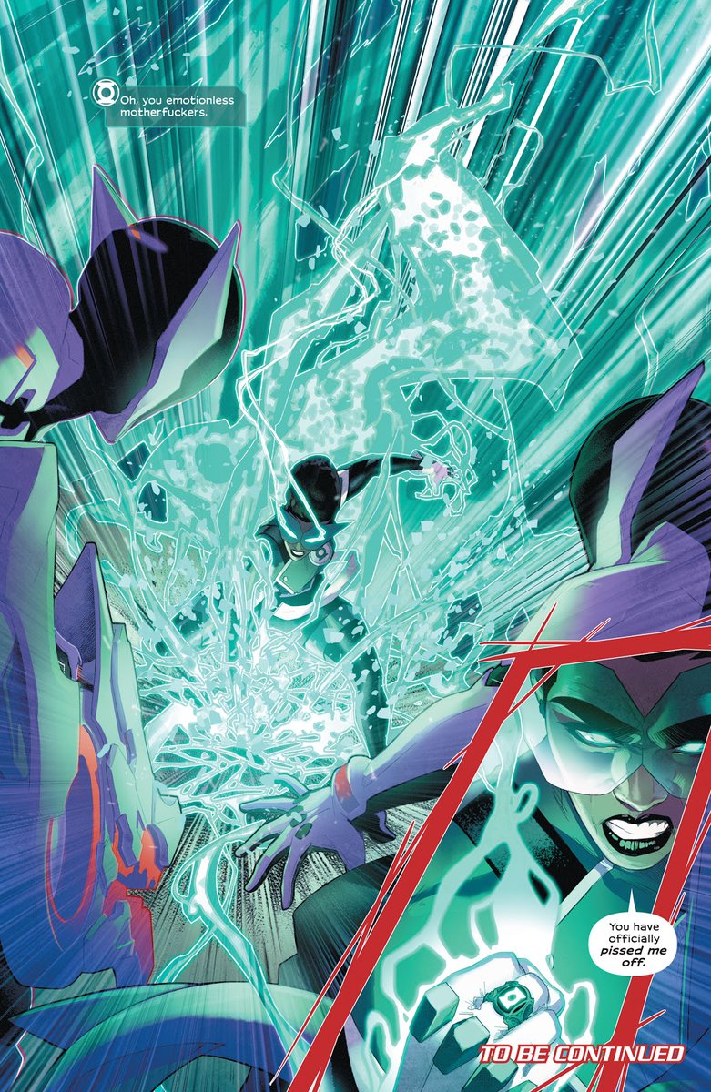 Sojourner "Jo" Mullen aka Far SectorFar Sector possess a green lantern ring that allows her to manipulate and make constructs out of willpower