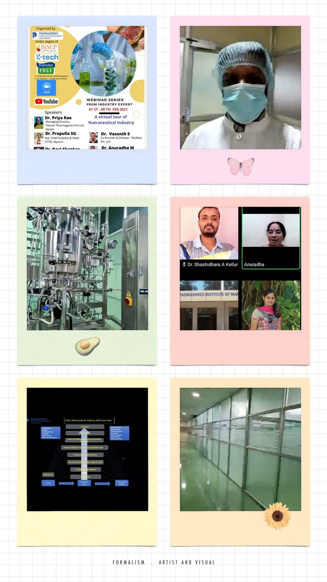 pimsbangalore's tweet image. Great experience on the first day of webinar series The #Nutraceutical World. #Virtualindustrial tour to  #Triphase Pharmaceuticals Pvt Ltd., Mysore was wonderful. Thanks to K-tech, GOk and DBT, GOI for BiSEP @Ktech_biotech @ITBTGoK @DBT @fssaiindia