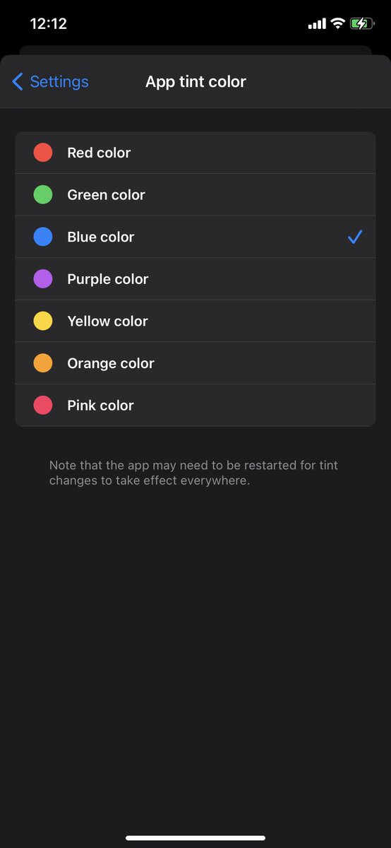 danieltjamess's tweet image. The latest version of @CrewStack will allow you to change App Color Theme in the whole app (with more customization to come), and it looks really cool.