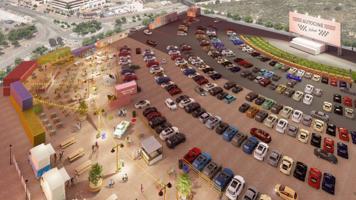 Málaga contará con un autocine si todo va según lo previsto: 

👉Será el segundo mayor de Europa

👉Ocupará 16.000 metros cuadrados en el polígono Guadalhorce.

👉Capacidad para 250 vehículos además de 250 hamacas junto a servicios de restauración

Via: <a href="/SER_Malaga/">SER Málaga</a>