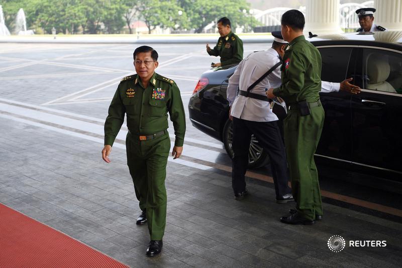 Slow and steady rise:Min Aung Hlaing, 64, steered clear of the political activism that was widespread at the time when he studied law at Yangon University in 1972-1974. 'He was a man of few words and normally kept a low profile,' one classmate told  @Reuters in 2016