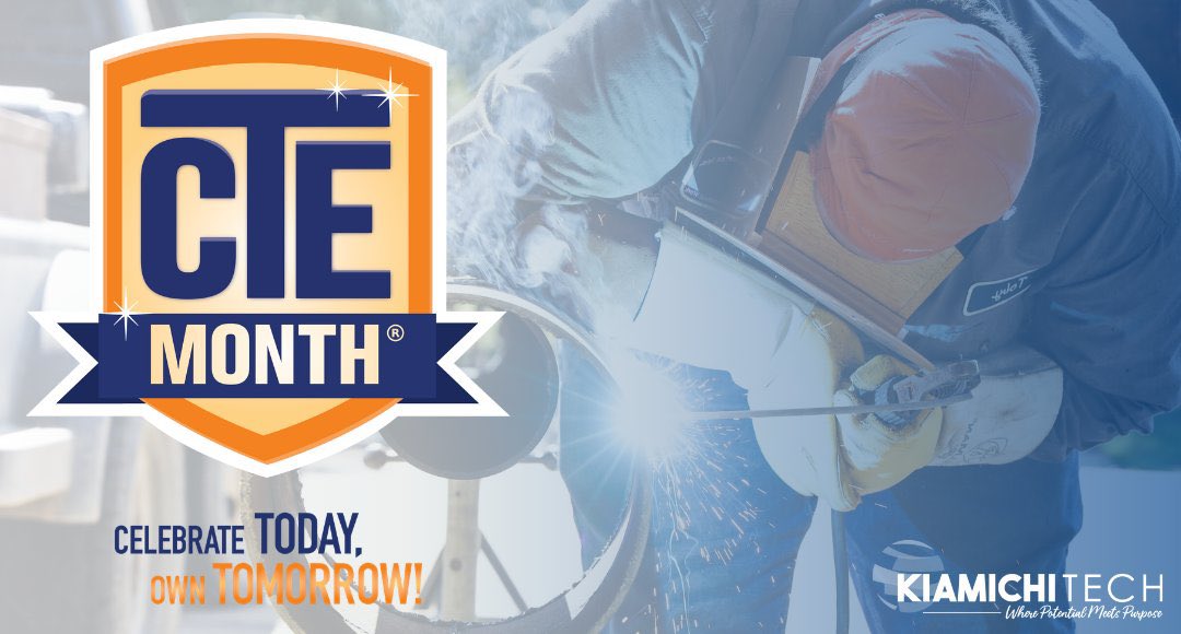 February is Career and Technical Education Month®! CTE is education that directly prepares students for high-wage, high-demand careers and covers many fields, including health care, information technology, advanced manufacturing, hospitality and management and many more.