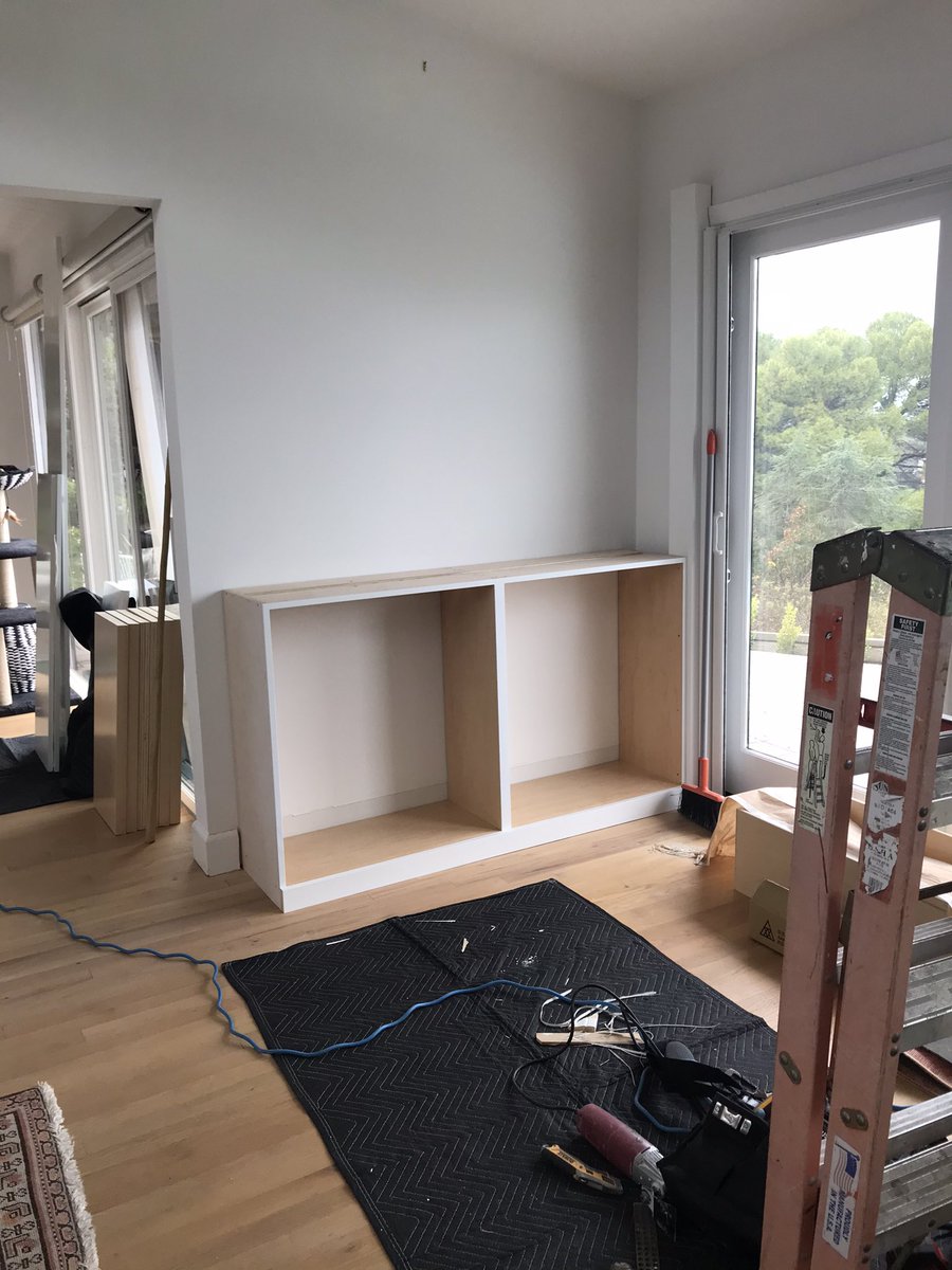 JanieVanHalen's tweet image. My latest interior project, a much needed kitchen storage solution. Love my new pantry designed and created by Exquisite Design Woodwork. Photos appear from the finished pantry to what I was temporarily using. More kitchen reno pics coming soon. #ilovedesign #interiordesign