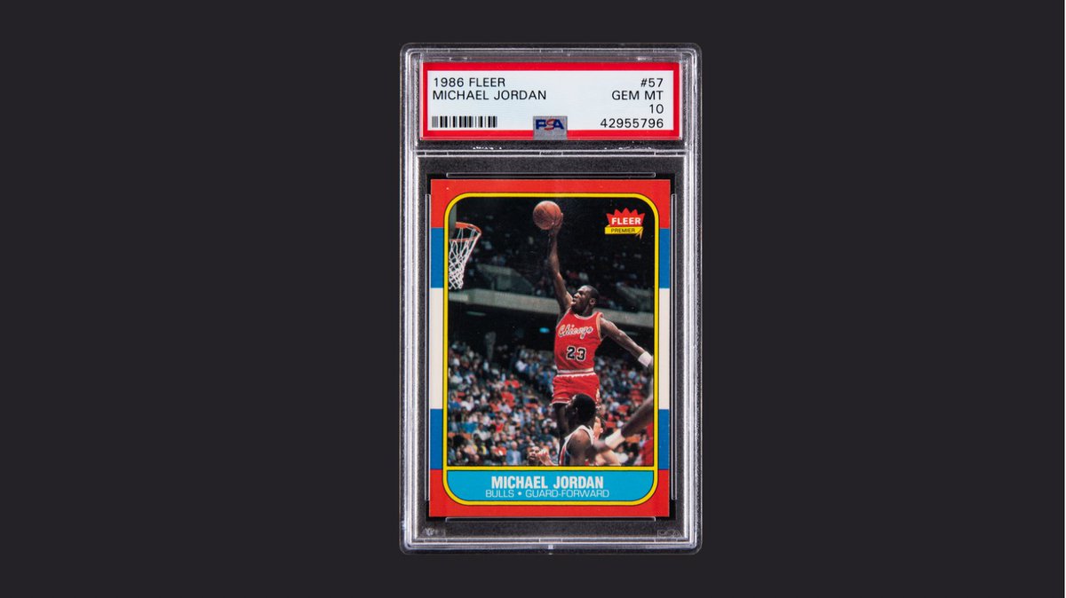 Do y'all think this Michael Jordan rookie will be worth $1,000,000?The legendary '86 Fleer sold for $738k this weekend... Seems ridiculousHow did we get here? Let's take a look...//THREAD//