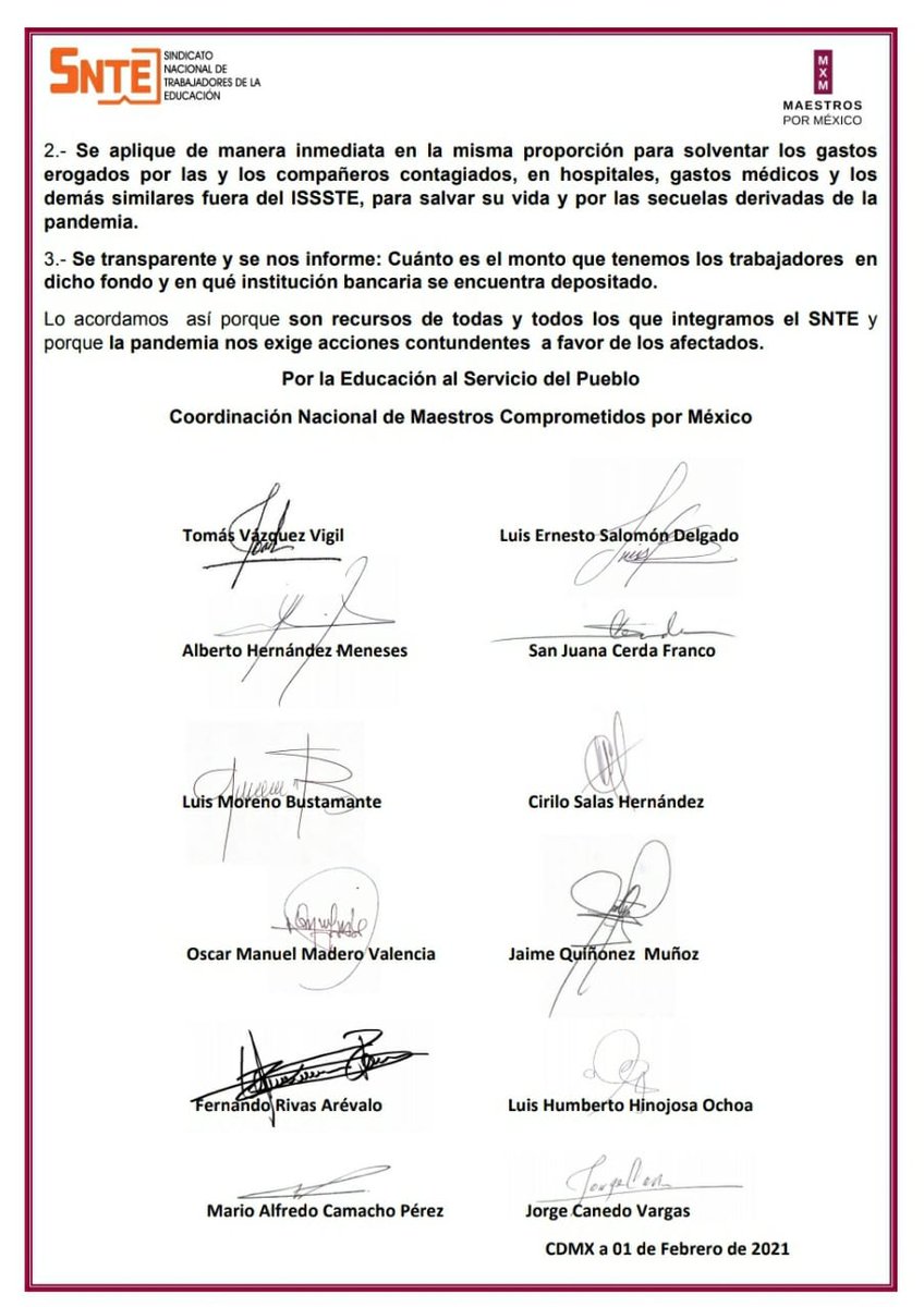 OcampoMtz1's tweet photo. #MxMExige
Exigimos que el Fondo de Resistencia Sindical se aplique de manera inmediata y en la misma proporción para solventar los gastos ocasionados por el contagio de virus COVID 19. @lopezobrador_ @emoctezumab @LuisaAlcalde @senadomexicano @Wongui @delfinagomeza #FelizLunes https://t.co/VqYRWxFNdR