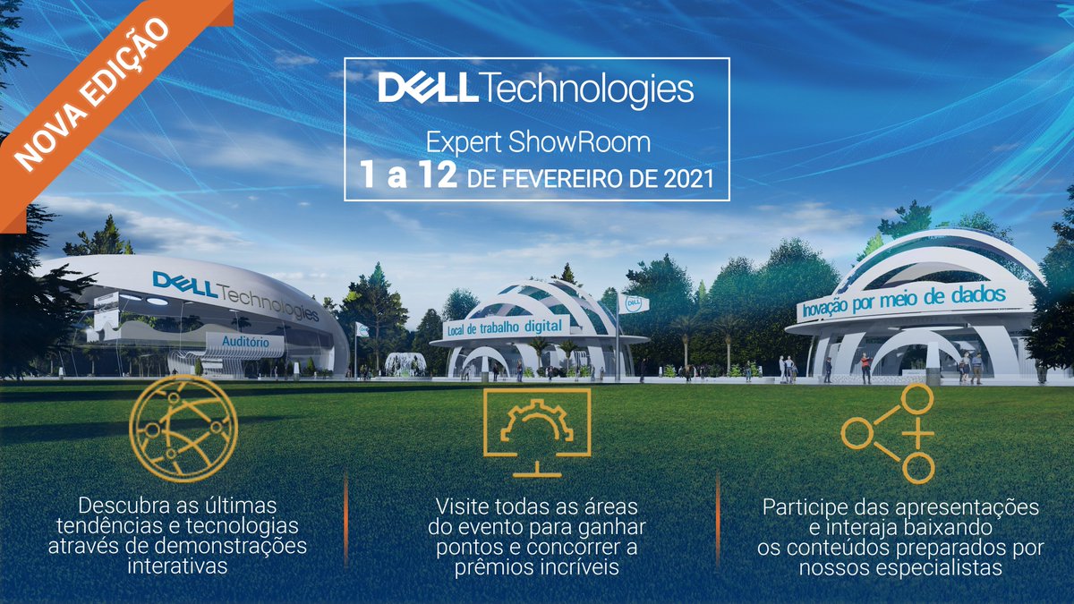 joelbrawerman's tweet photo. Pessoal, o #ExpertShowRoom está de volta! Aproveitem para ouvir nossos especialistas sobre as novas tendências e soluções para os próximos passos da jornada digital do seu negócio! Basta se inscrever: https://t.co/BRpBJnBIbp #iwork4dell @delltechbrasil https://t.co/GuwGlBBKRF