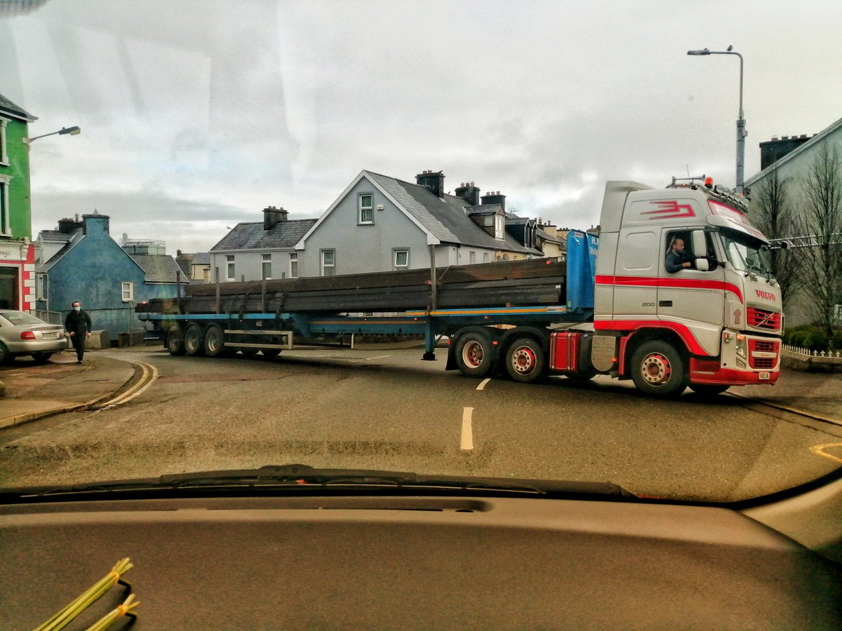 Another load of Steel being delivered to Barry Duggan this Morning! <a href="/millstreet_town/">Millstreet.ie</a>