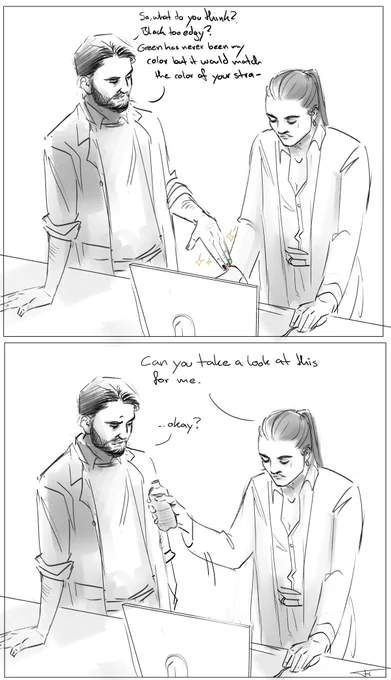 How I imagine Jack and Lena worked together 