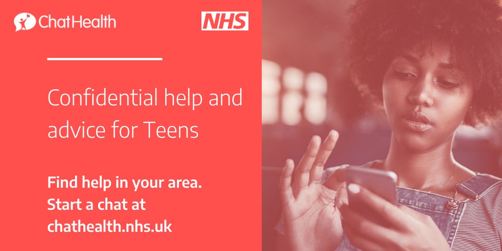ChatHealth NHS (@chathealthnhs) on Twitter photo Is #ChatHealthNHS available in your local area?
For #ChildrensMentalHealthWeek discover how young people and parents can get confidential, anonymous advice from local school nurses at chathealth.nhs.uk
<a href="/WeSchoolNurses/">WeSchoolNurses 💙</a> @SAPHNAsharonOBE Is #ChatHealthNHS available in your local area?
For #ChildrensMentalHealthWeek discover how young people and parents can get confidential, anonymous advice from local school nurses at chathealth.nhs.uk
<a href="/WeSchoolNurses/">WeSchoolNurses 💙</a> @SAPHNAsharonOBE