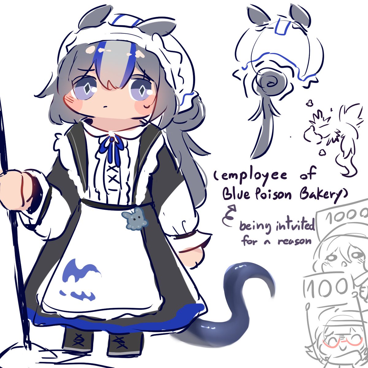 the idea to make content BP birthday coming but in the end up I didn't do her birthday lol but even so, this AU still stuck in my head

just AU main about BP bakery open near or in Hospital Rhodes Island with Glaucus and also other have their job(some of them are unknown) 