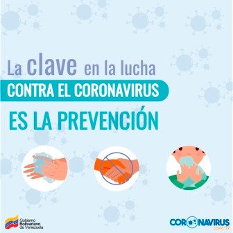 mippci_ven's tweet photo. 🗣️ ¡𝐓𝐨𝐦𝐚 𝐍𝐨𝐭𝐚!✍️🇻🇪 
En la batalla por la salud y la vida en contra del Covid-19 por tu salud y la de los tuyos ten en cuenta la siguiente recomendación;  
 Usar mascarilla
Usar Guantes
#CuarentenaEsPrevenir https://t.co/RBXpHfICee