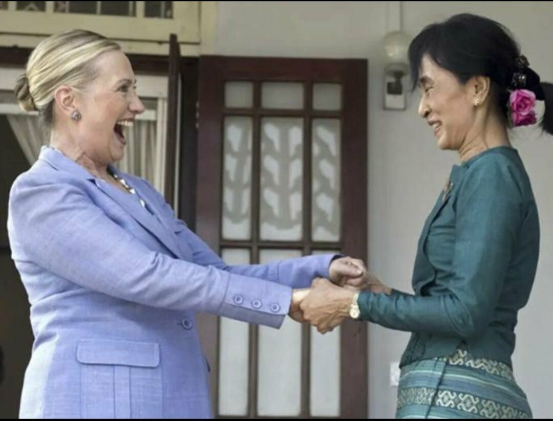 DawnsMission's tweet photo. Myanmar used Dominion Voting Systems🤔 https://t.co/nZkhkxe2tu