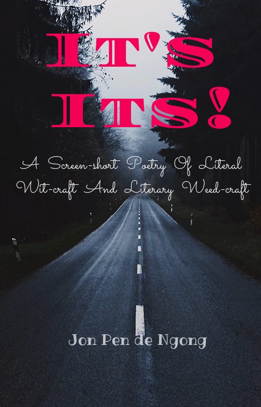Jonnypenny's tweet photo. #ItsIts is the shortest sentence I know so far, but it has long poems in my #PoliticsInPoetics Series. 'It's Its' is a book about nature of things.
#SSOT #Poetry_Planet https://t.co/sgu5aRCWVt