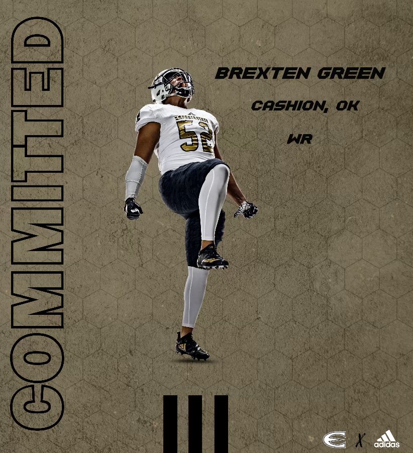Brexten (@brexten_green) on Twitter photo Cashion Oklahoma ——> Emporia Kansas. Thankful for this opportunity to continue my academic and athletic career at the next level. #COMMITTED
<a href="/CoachTeeHarris/">Tyler Harris</a> <a href="/emporiastate/">Emporia State Univ.</a> Cashion Oklahoma ——> Emporia Kansas. Thankful for this opportunity to continue my academic and athletic career at the next level. #COMMITTED
<a href="/CoachTeeHarris/">Tyler Harris</a> <a href="/emporiastate/">Emporia State Univ.</a>