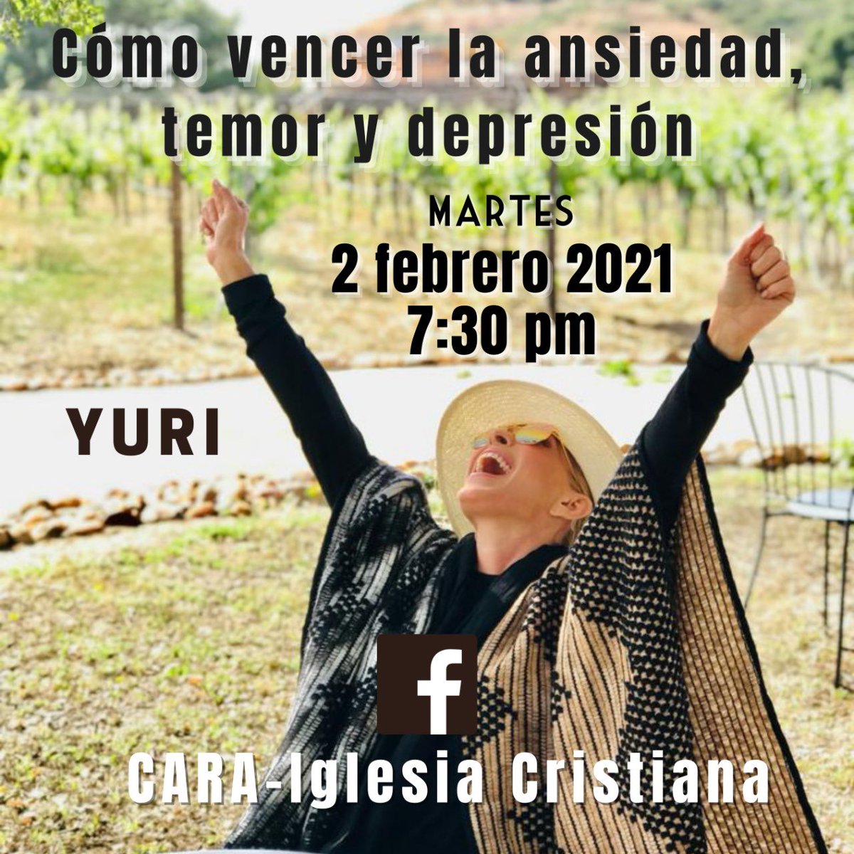 Este martes les esperamos conéctate 7:30 pm !