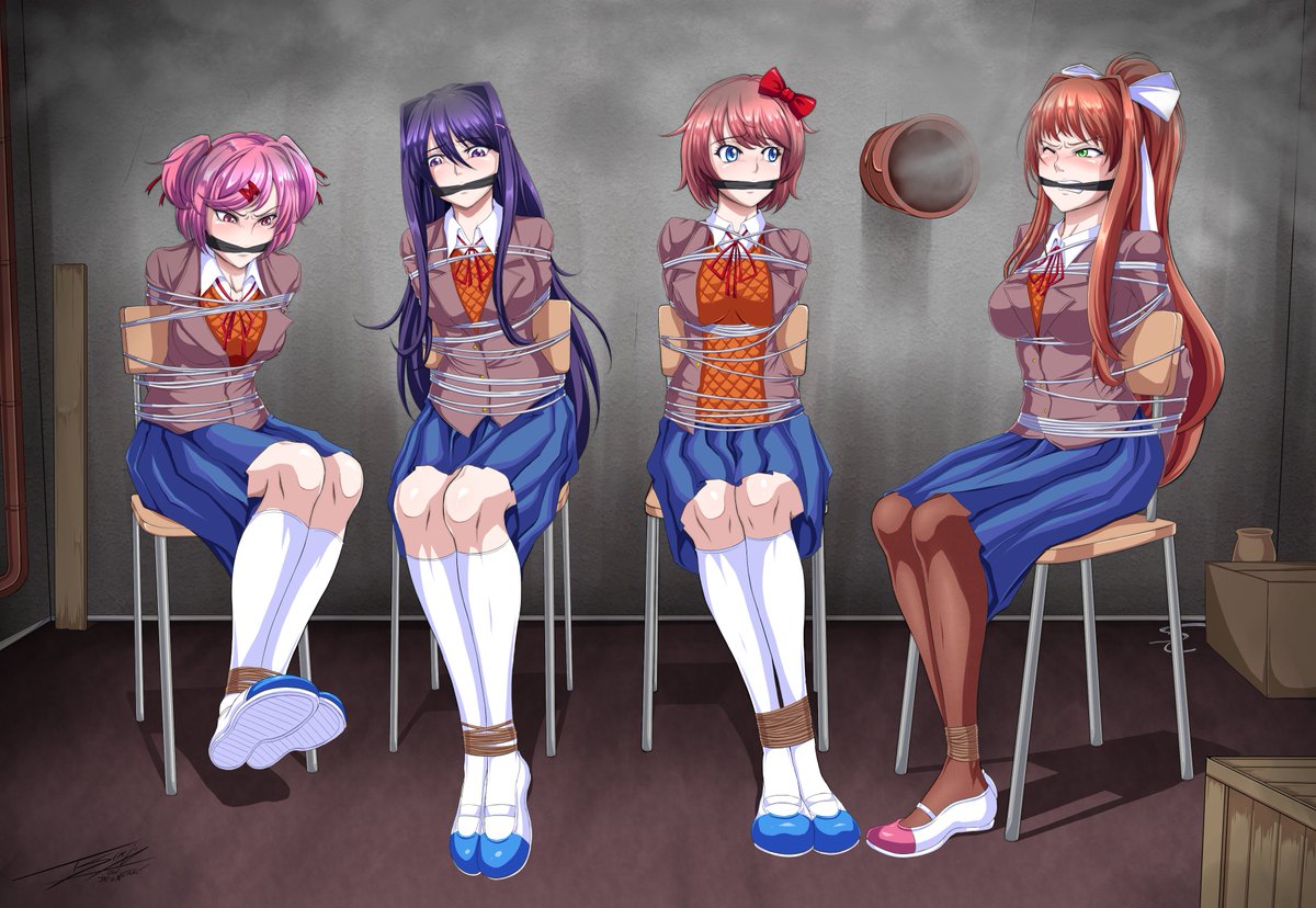 Here we've got some Doki Doki Literature Club ladies!Subscribestar:htt...