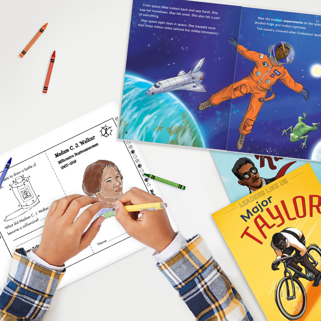 Black History Month is here! Help children better understand the important history of the Underground Railroad, Major Taylor, Madam C.J. Walker, and much more with our printables and products that are ideal for this month of commemoration. bit.ly/3j7Y0nv