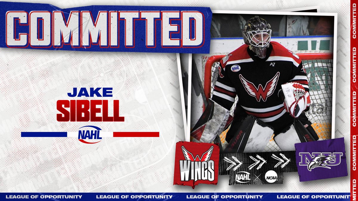 #NAHL Commitment Alert: <a href="/AberdeenWings/">Aberdeen Wings</a> goaltender Jake Sibell has committed to play NCAA Division I <a href="/collegehockey/">College Hockey Inc.</a> for <a href="/NiagaraMHKY/">Niagara University Men's Hockey</a> in <a href="/Atlantic_Hockey/">Atlantic Hockey America</a> #MadeintheNA #LadderofDevelopment nahl.com/news/story.cfm…