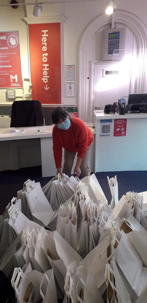gloscommbuilder's tweet photo. #Gloucester Wellbeing Packs going out last week - hoping to help the most vulnerable individuals and families  in Gloucester with a little but of fun! @GloucesterCT @activeglos @GloucesterCity https://t.co/WLgt8FiH2Q