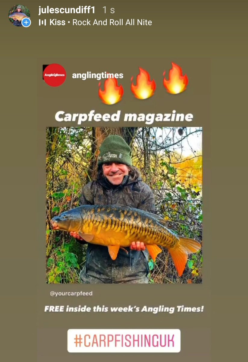 juliancundiff's tweet photo. Big thank you to Angling Times / Carpfeed for the cover shot this week to accompany my article on catching carp on short day sessions during lockdown. Look for issue week dated 2nd February 2021 @carpfeed @AnglingTimesEd @NashTackleUK https://t.co/3IxDp5VZ2C