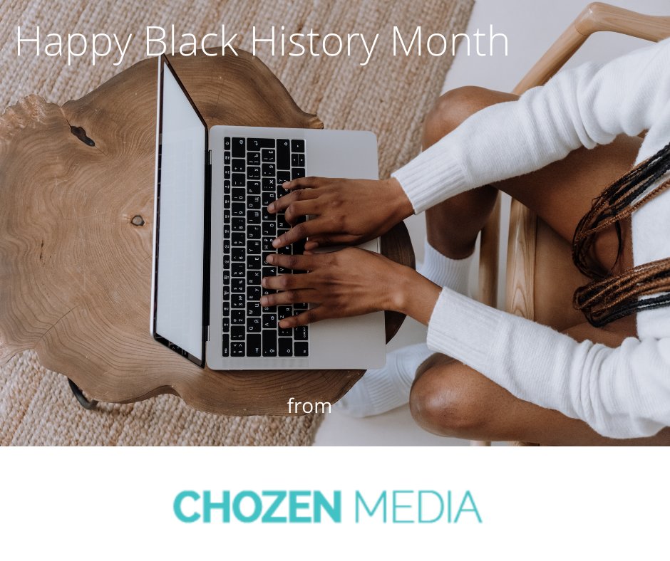 chozenmediaco's tweet photo. It’s officially the start of #BHM and at CHOZEN MEDIA, it's a time for us to reflect  and celebrate the history of black individuals who have contributed to the social justice fabric of the world.
 
Happy Black History Month from our team to yours. 

#celebrateBHM #Blackhistory https://t.co/zq30h5Tb71