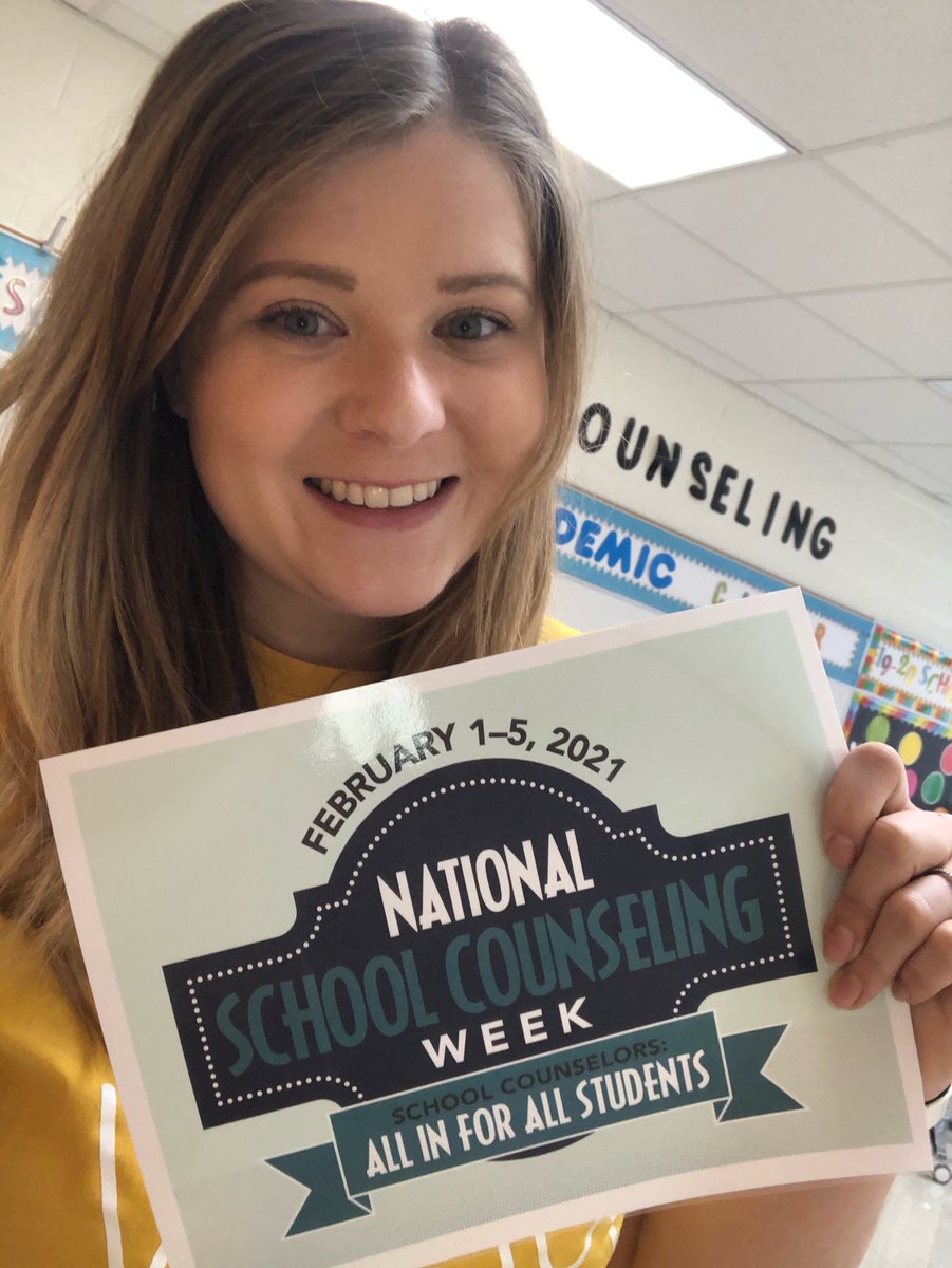 cnslr_lindstrom's tweet photo. Happy National School Counseling Week 2021! Love this year’s theme “ALL IN FOR STUDENTS” because my goal for our counseling program at @JeffersonD87 is to work with EVERY student! Very excited to celebrate all things School Counseling this week! #nscw2021 https://t.co/AIg5OKhXKp
