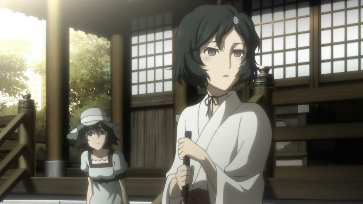 Many series would've played that scene up with contrived dramatics where Mayuri got jealous of Kurisu getting attention or other bullshit but Steins;Gate establishes that every relationship in the series matters, including the non-Okabe relationships formed between lab members.