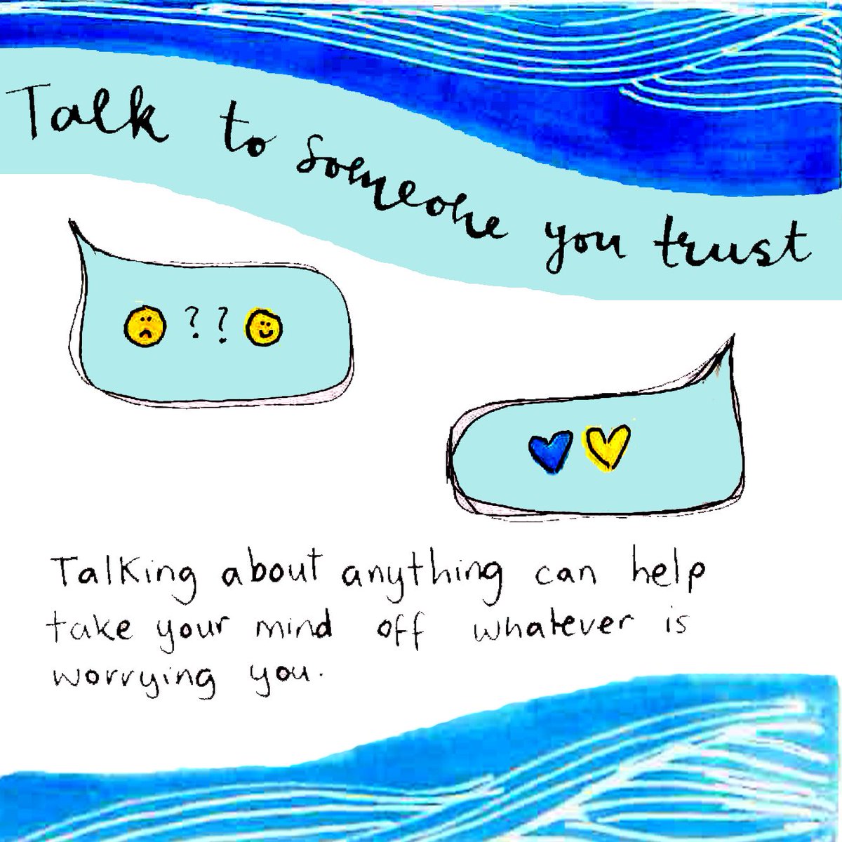 Grounding techniques that can help your child if they’re feeling anxious. #ChildrensMentalHealthWeek