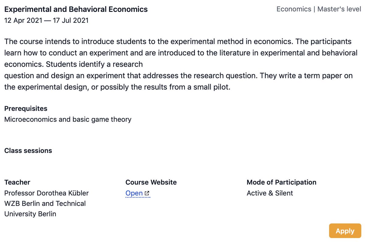 jhaushofer's tweet photo. Please RT: New course open for students from low- and middle-income countries on https://t.co/vxXvPrOLF4: Experimental &amp; Behavioral Economics with Prof. Dorothea Kübler @DorotheaKuebler at WZB Berlin and TU Berlin! https://t.co/evQq2Vbx6g