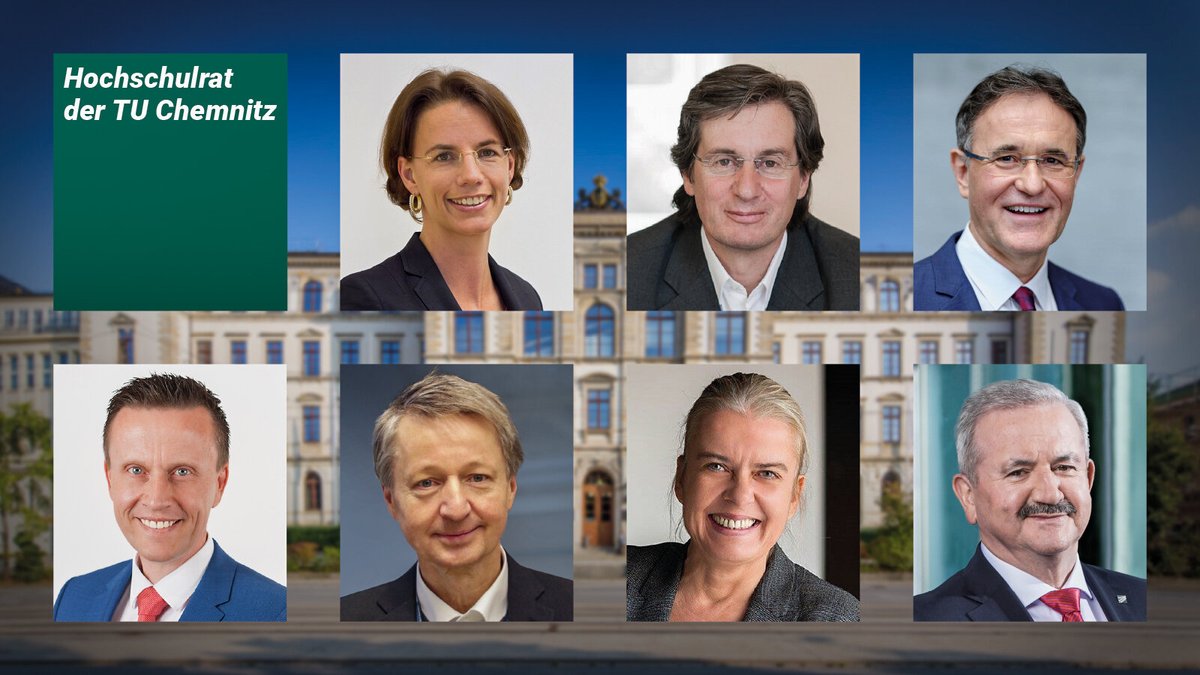 Der neue #Hochschulrat der #TUChemnitz hat sich konstituiert. Vorsitzender ist Prof. Dr. Raimund Neugebauer (<a href="/Fraunhofer/">Fraunhofer-Gesellschaft</a>). Dem Hochschulrat gehören außerdem an: Prof. Dr. Angelika C. Bullinger-Hoffmann (TUC), Rainer Gläß (<a href="/GK_Software_SE/">GK Software SE</a>) ... 1/2