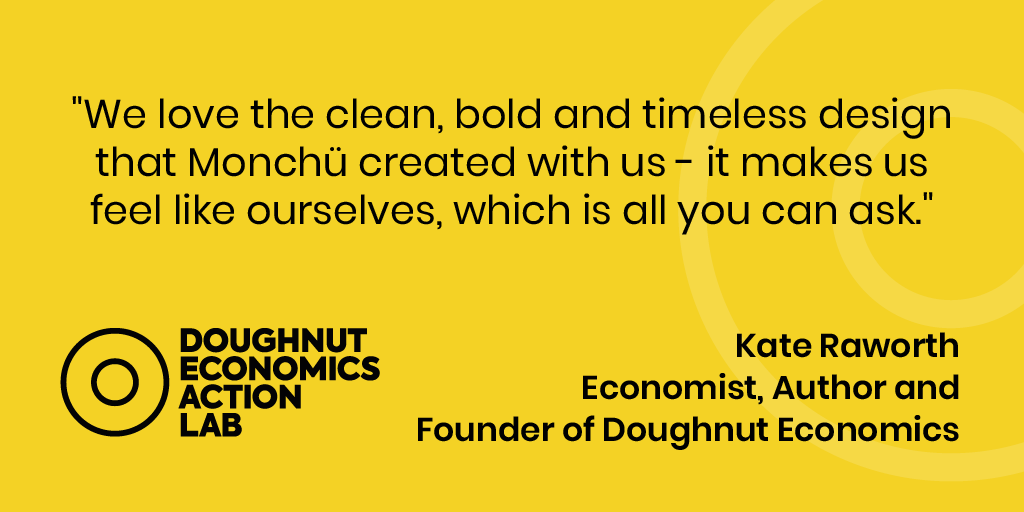 monchu_uk's tweet photo. What a lovely client review to start the week with!

We absolutely love receiving feedback like this from our clients. It's exactly why we do what we do – we love helping businesses and charities shine and be themselves, as Kate said. @DoughnutEcon #brandidentity #graphicdesign https://t.co/TSiFJRPzRZ