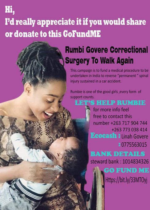 This is Rumbie .She needs your help 