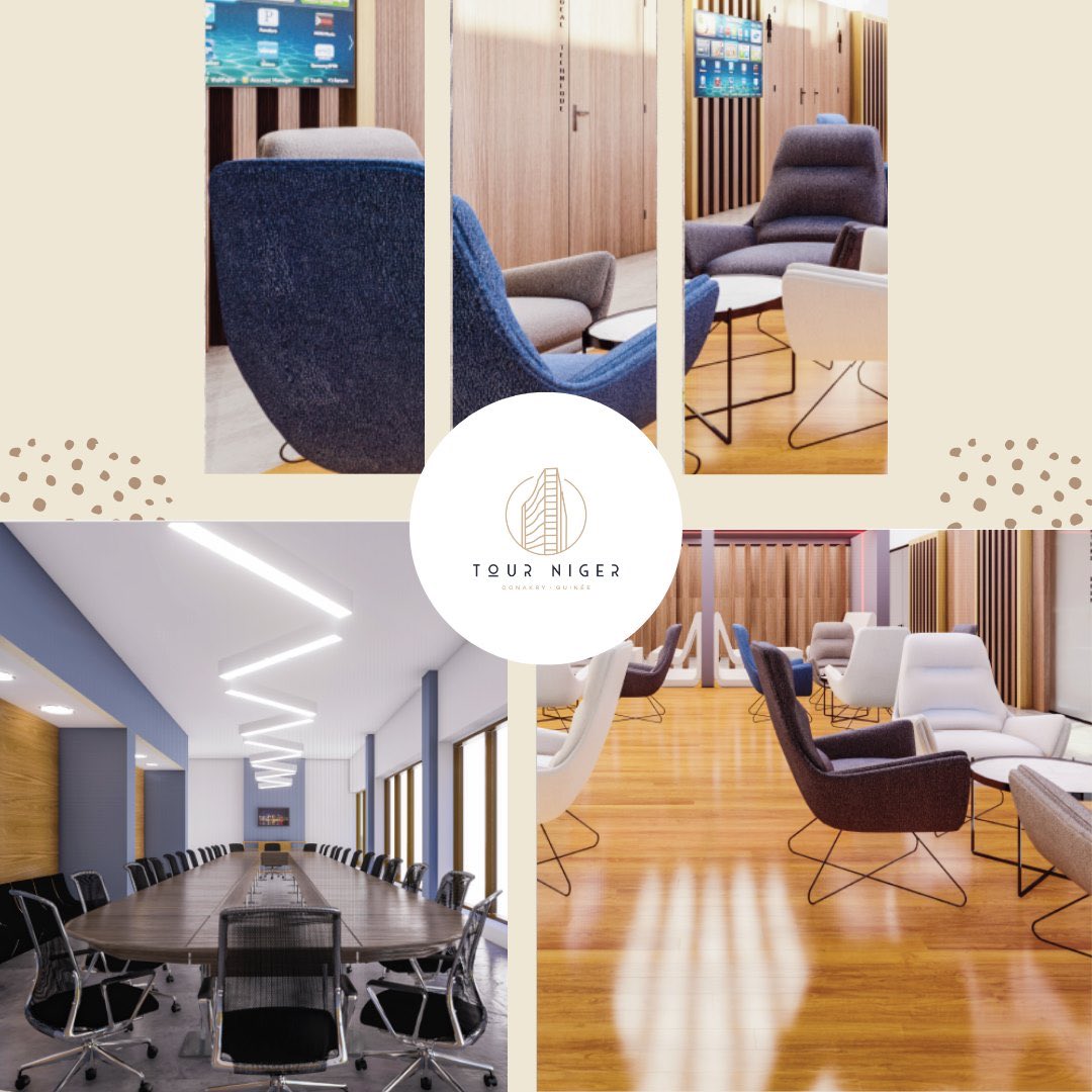 LaTour par le <a href="/GroupeSonoco/">Groupe SONOCO</a> au coeur de #Conakry 🇬🇳

Découvrez l’Espace Regus #VIP situé au 2ème niveau de la Tour, un espace de 460m² qui comprendra un salon VIP, 1 salle des banquets ainsi qu’1 salle de conférence! 

Pour visiter <a href="/LaTourNiger/">La Tour Niger - Groupe SONOCO</a> +d’infos: +224 660 22 22 29 #guinee