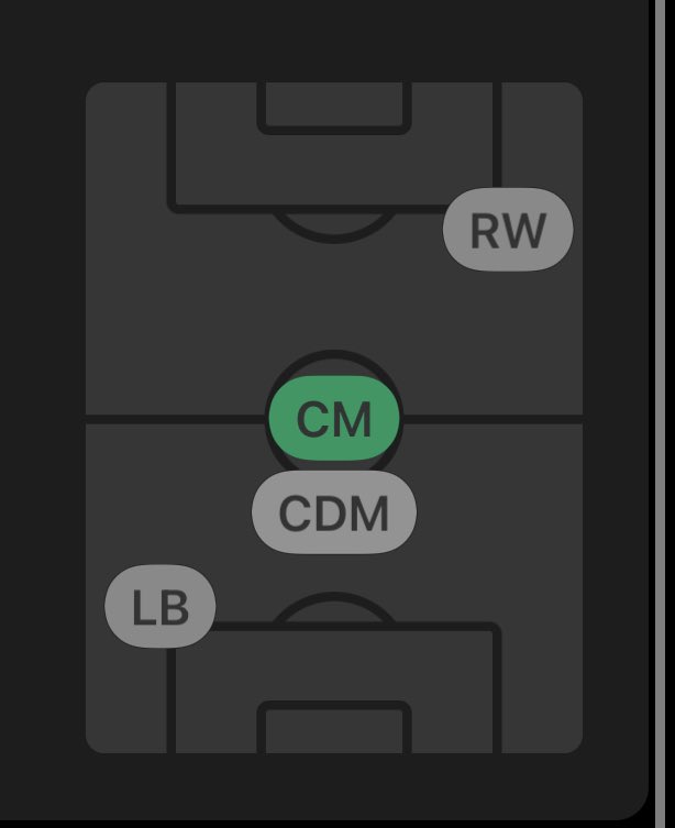 what does make him favourable though is that he can play in a range of positions, which would make him one of the most versatile players in the club