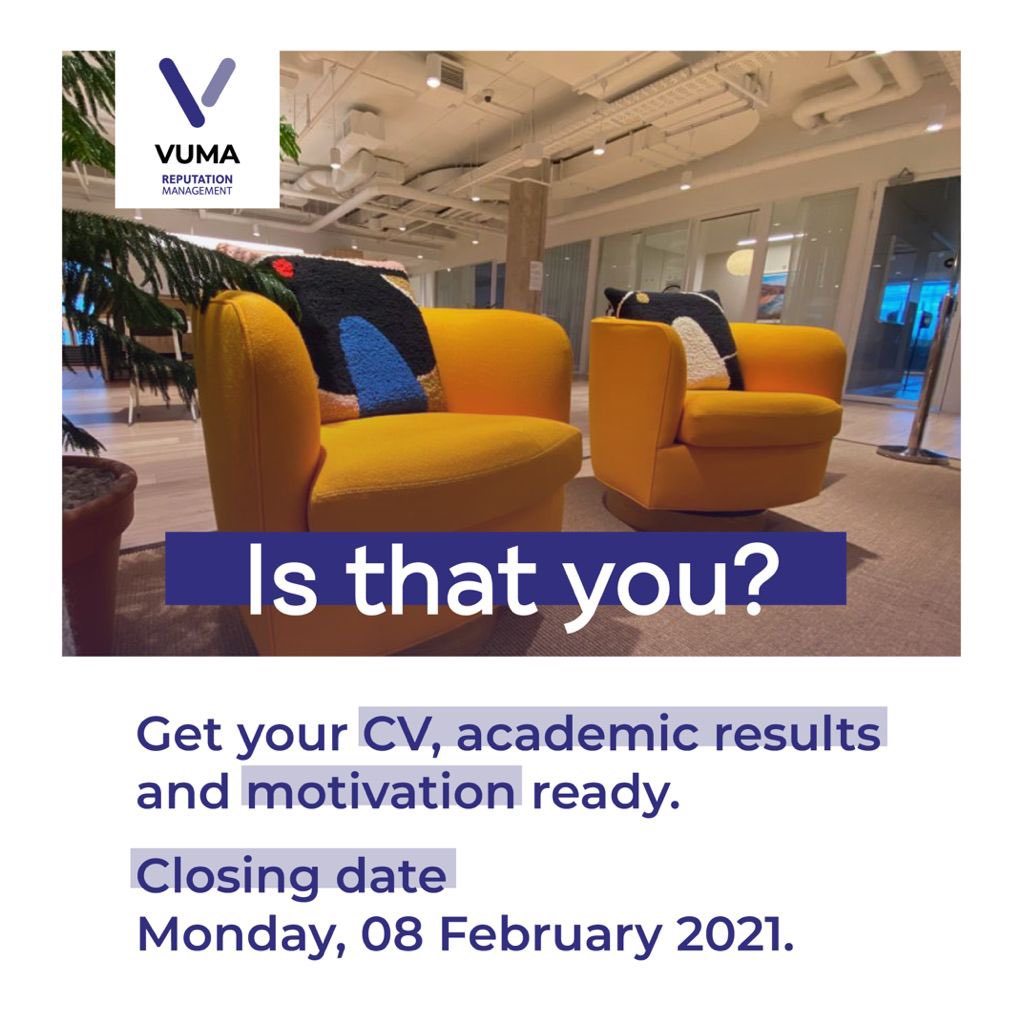 We’re looking for awesome, idea generating, problem solving public relations graduates to join our 2021 paid internship programme. bit.ly/39yZYtU